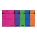 HOMEWORK BAG WARWICK HOOK AND LOOP LARGE W290 X H360MM ASSORTED COLOURS